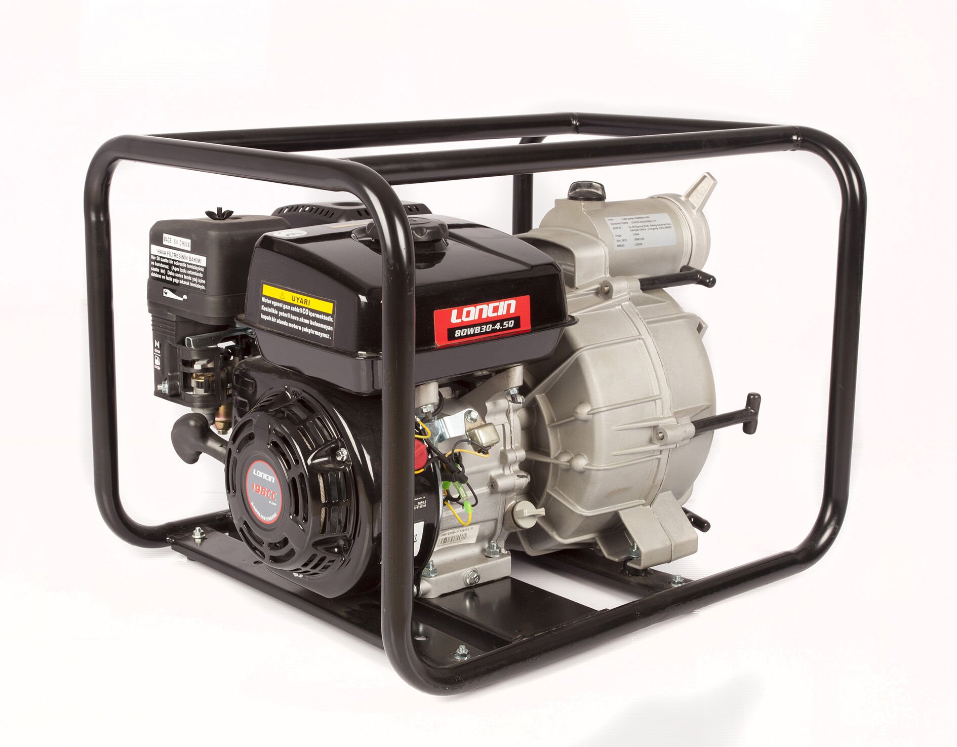 Loncin Benzinli Su Motoru 3'' Kirli Su - LC80WB