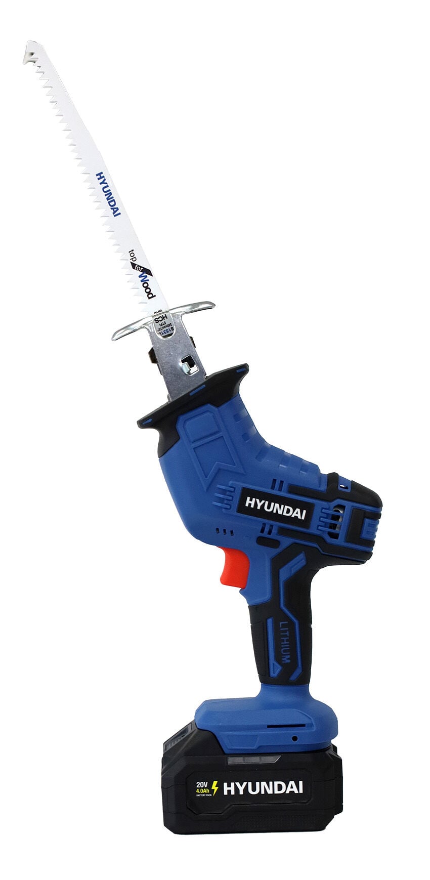 Hyundai HRS201LI Akülü Kılıç Testere 20V 2X4.0Ah