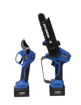 Hyundai HCS306XP-35XP Set Ürün Akülü Budama Testeresi + Budama Makası