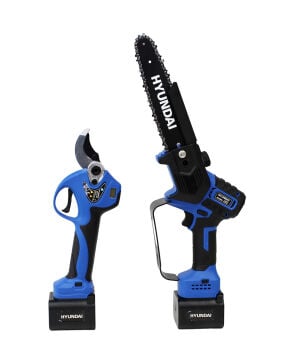 Hyundai HCS308XP-40XP Set Ürün Akülü Budama Testeresi + Budama Makası