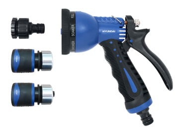 Hyundai 58751 Su Tabancası ve Adaptör Seti 4 Parça