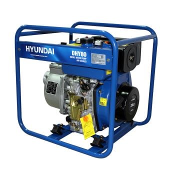 Hyundai DHY80 Dizel Su Motoru 3\'\' İpli