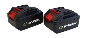 HYUNDAI AKÜLÜ DAL BUDAMA TESTERE 2x4Ah Akü - HCS204A